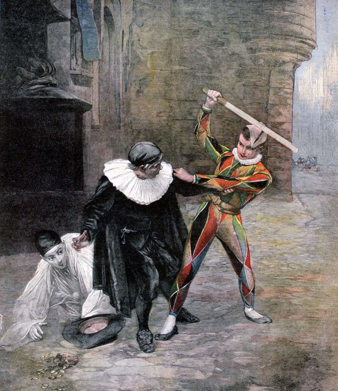 "Allt för Colombine", 1891 av M Vollon Fils