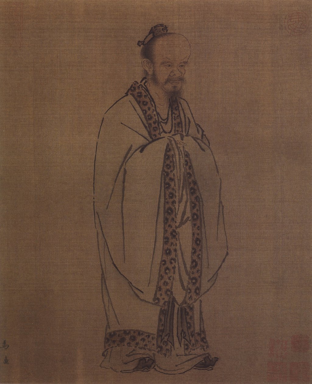 Konfucius, 1100-talet av Ma Yüan