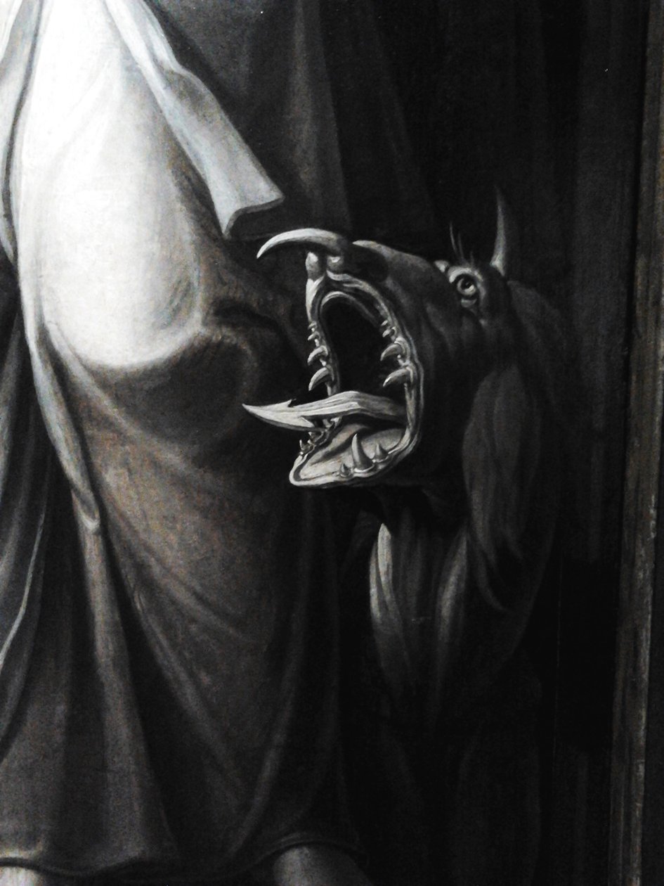 Ecce Homo Altarpiece (detail). av Maarten van Heemskerck