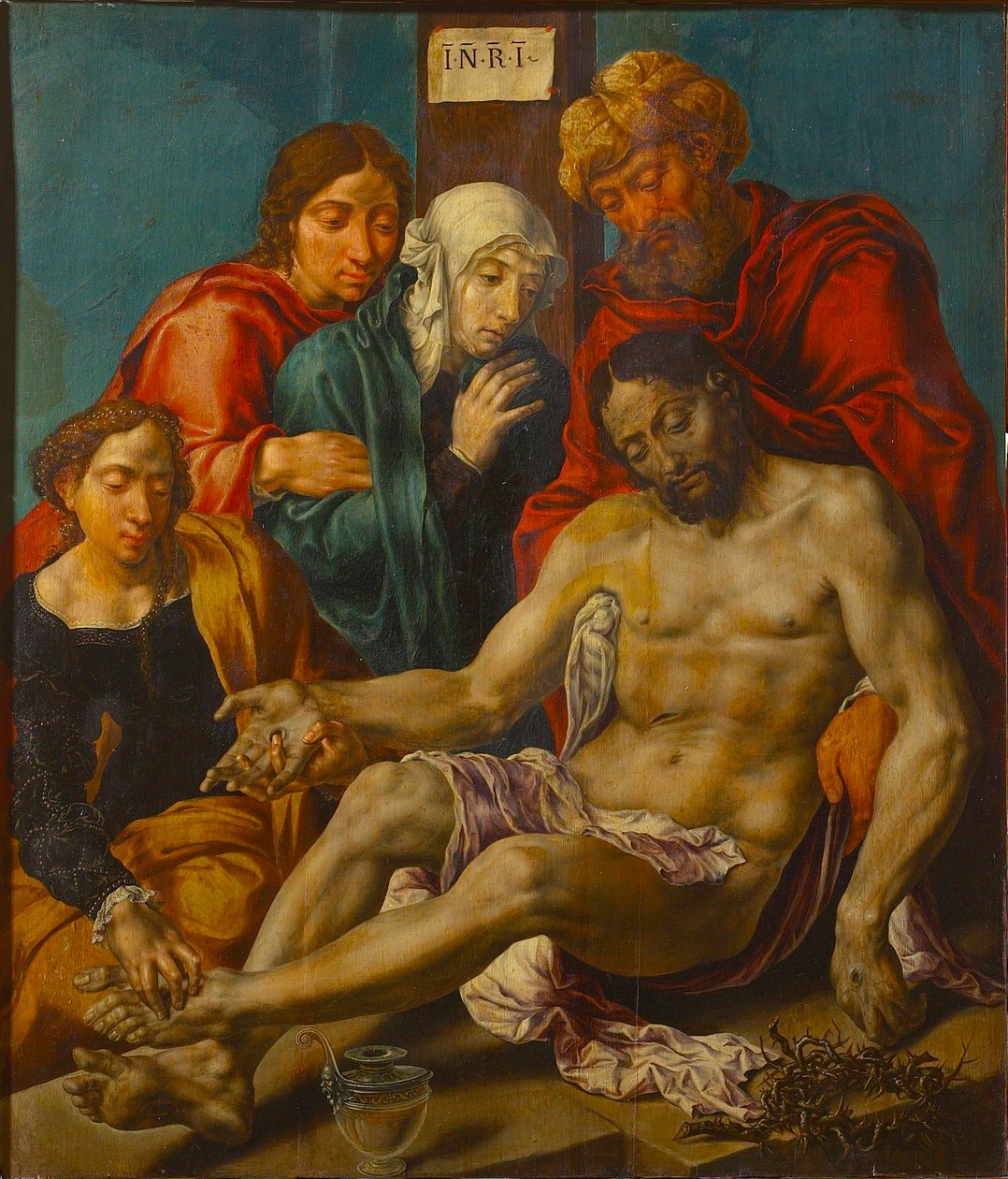 Depositionen. av Maarten Jacobsz Heemskerck van