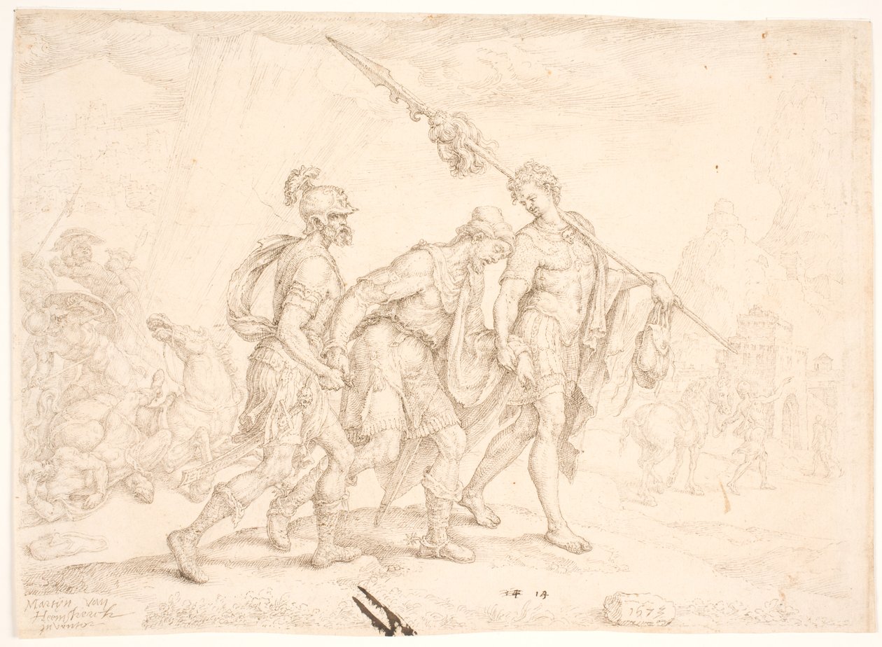 Paulus omvändelse av Maarten van Heemskerck
