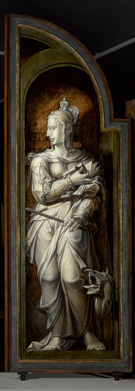 S:ta Margareta av Antiochia av Maarten van Heemskerck