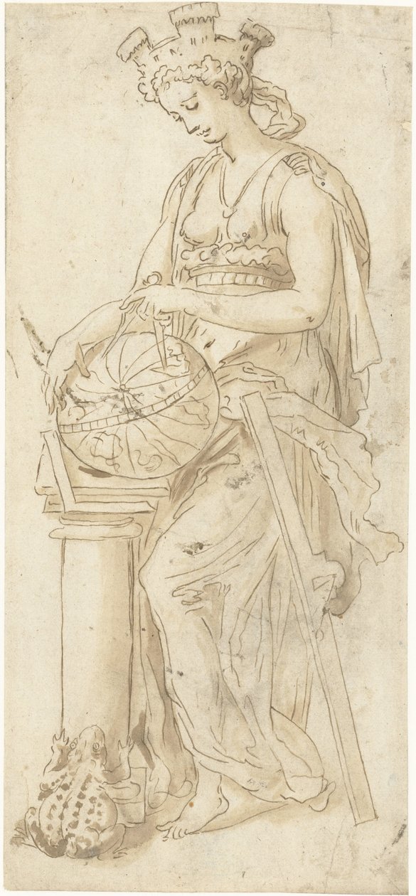 Geometri Designinträde i Antwerpen 1594 (serietitel) av Maerten de Vos