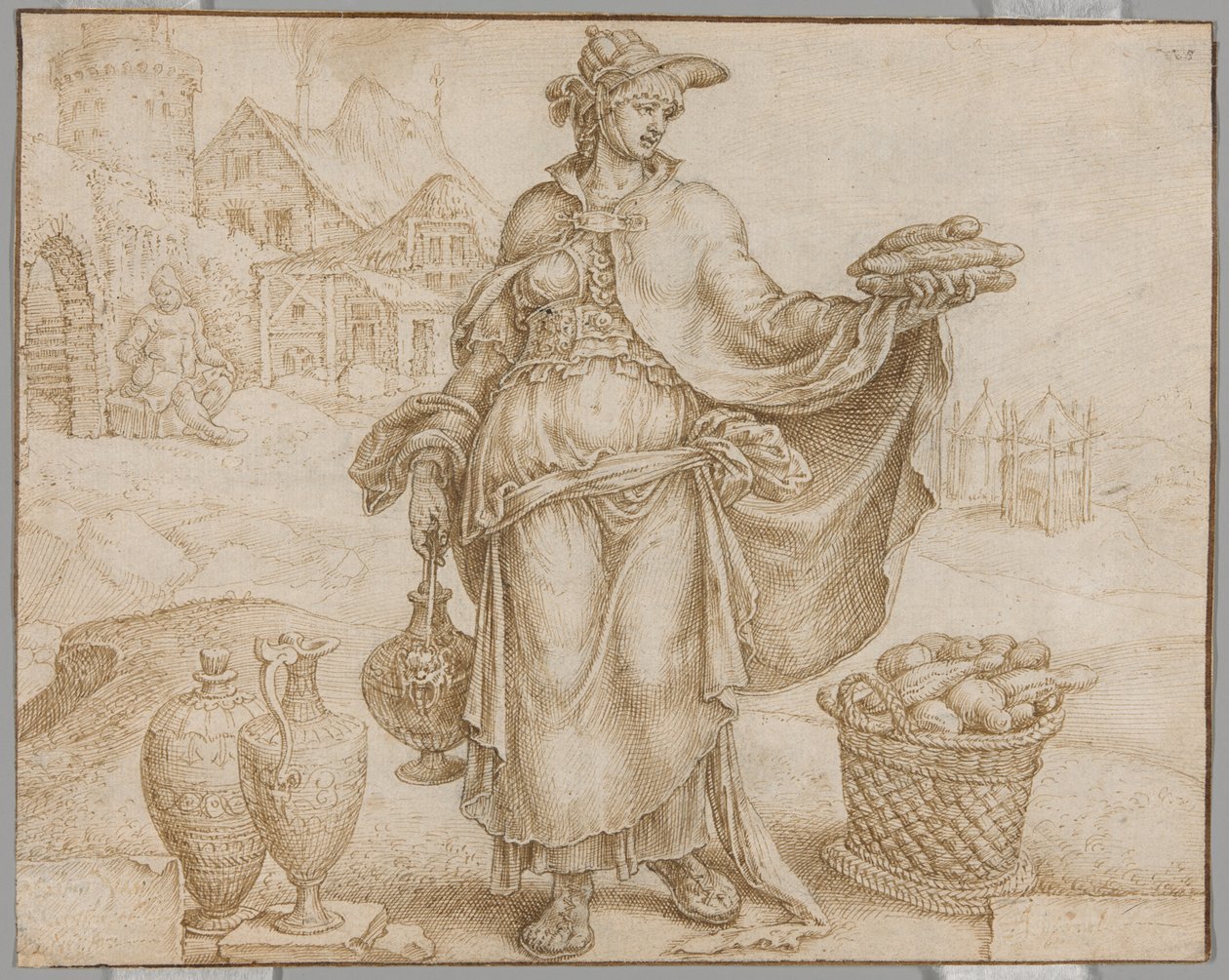 Abigail av Maerten van Heemskerck