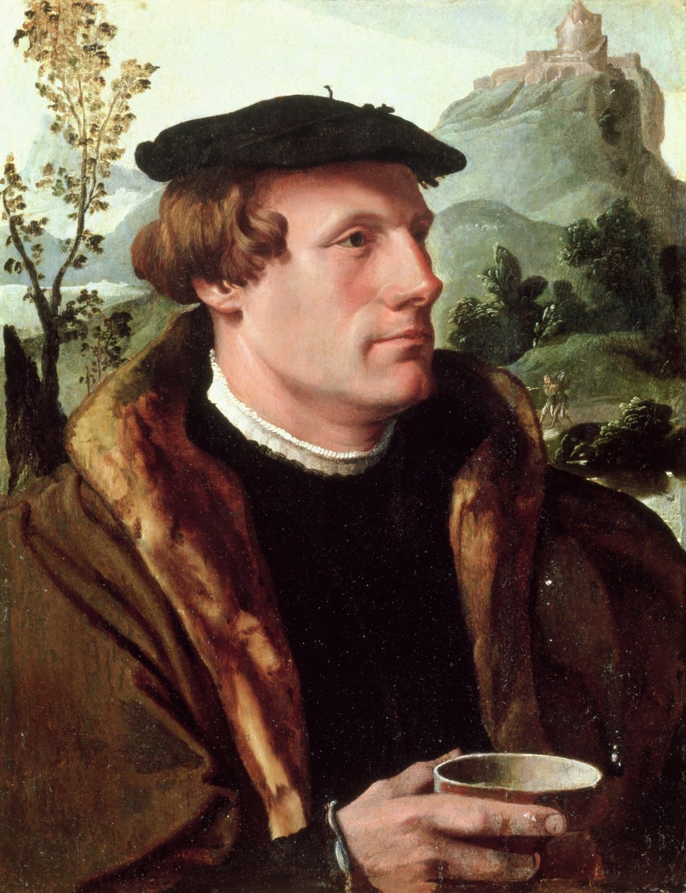 Porträtt av en gentleman av Maerten van Heemskerck