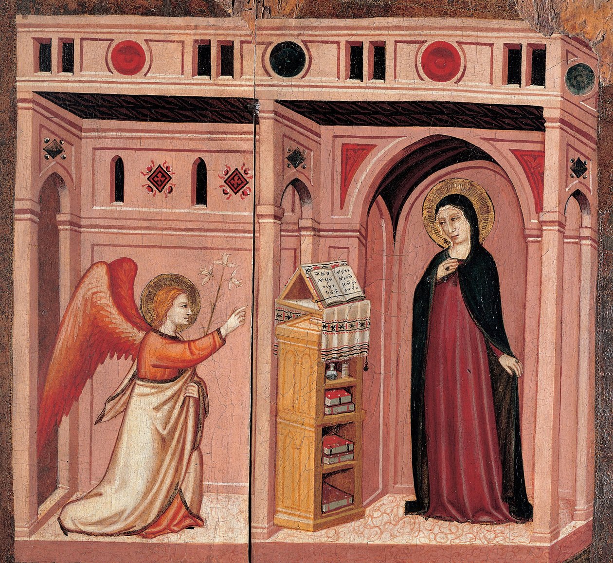 Annunciation av Maestro di Campli