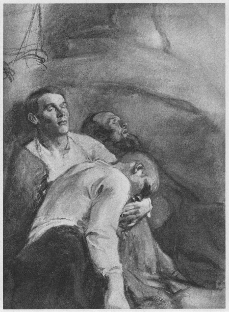  Gethsemane. Studie Beschreibung lt. Quellen av Magnus Enckell