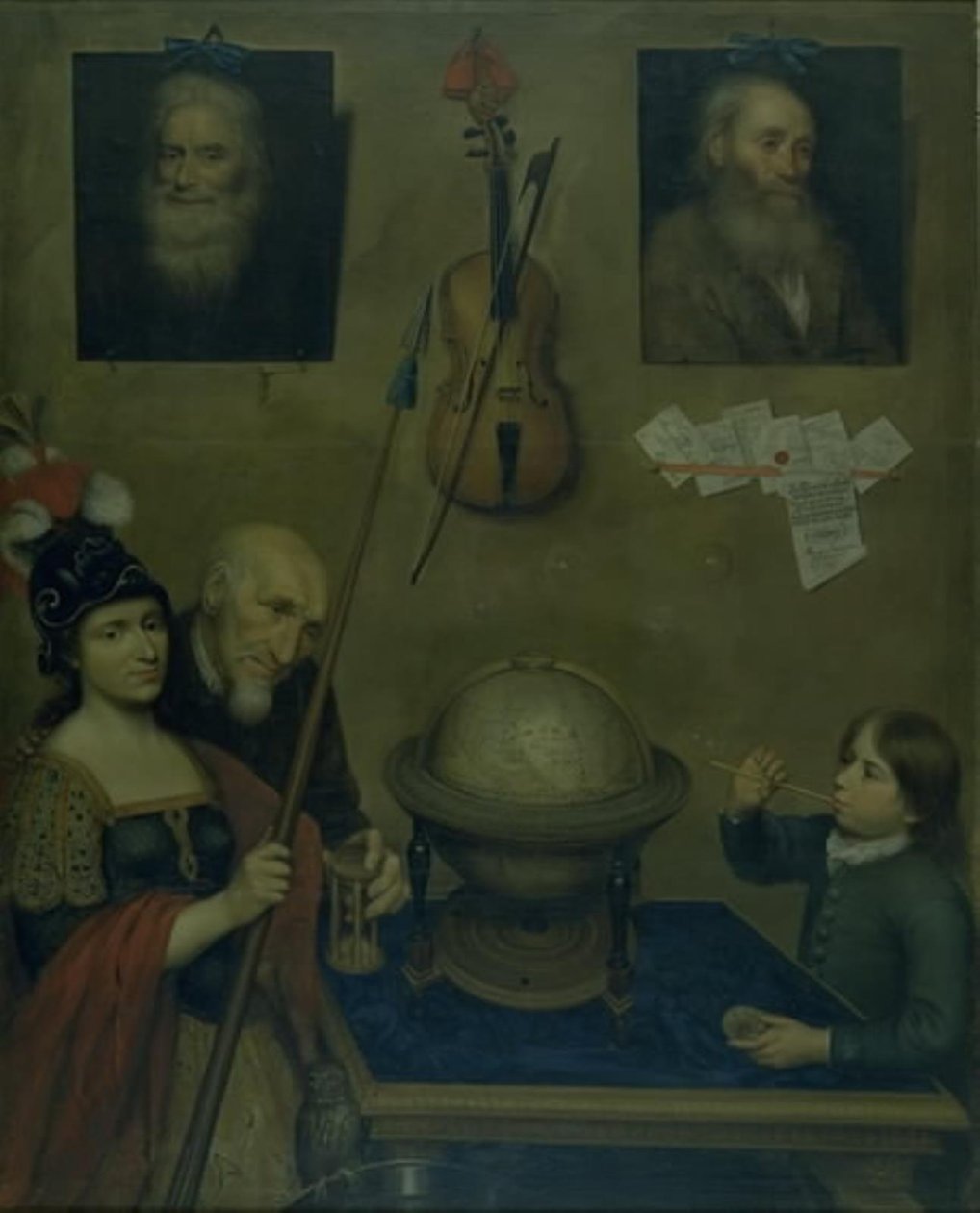 Vanitas med Minerva av Magnus Jørgensen