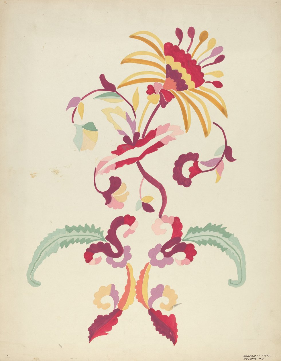 Design från Proposed Portfolio, 19351942. av Majel G. Claflin