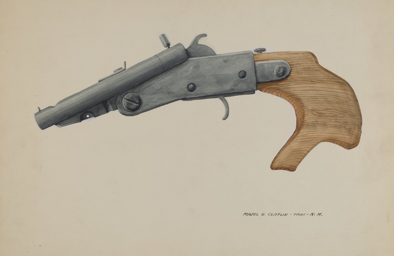 Pistol av Majel G. Claflin