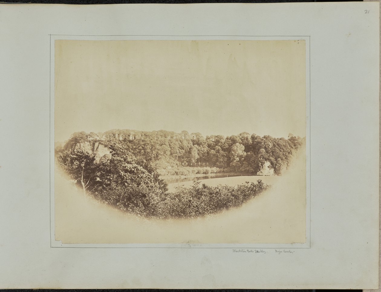 Blackstone Rocks, Bewdley av Major F. Gresley