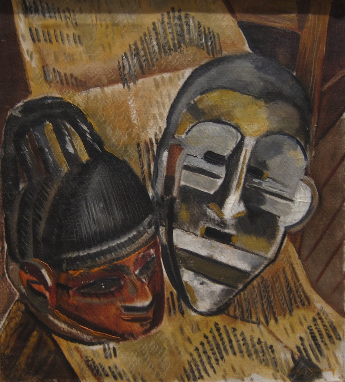  Negro Masksn av Malvin Gray Johnson