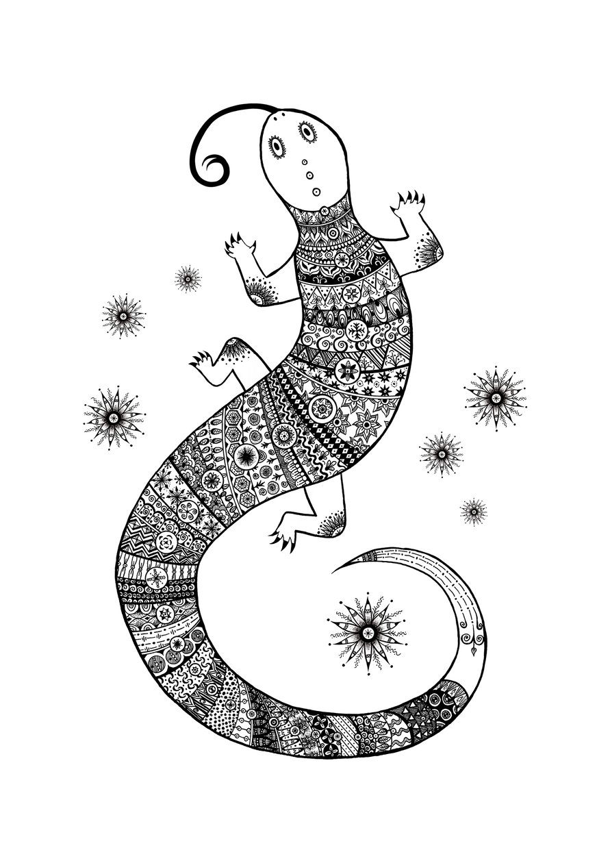 geckon av MandalaSensual