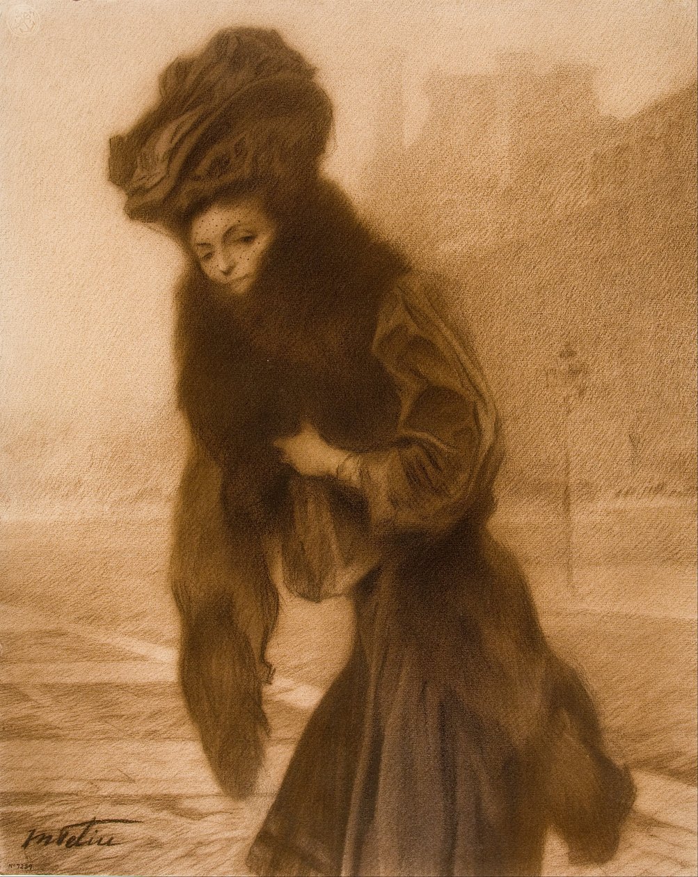 Study for a Female Portrait av Manuel Feliu de Lemus