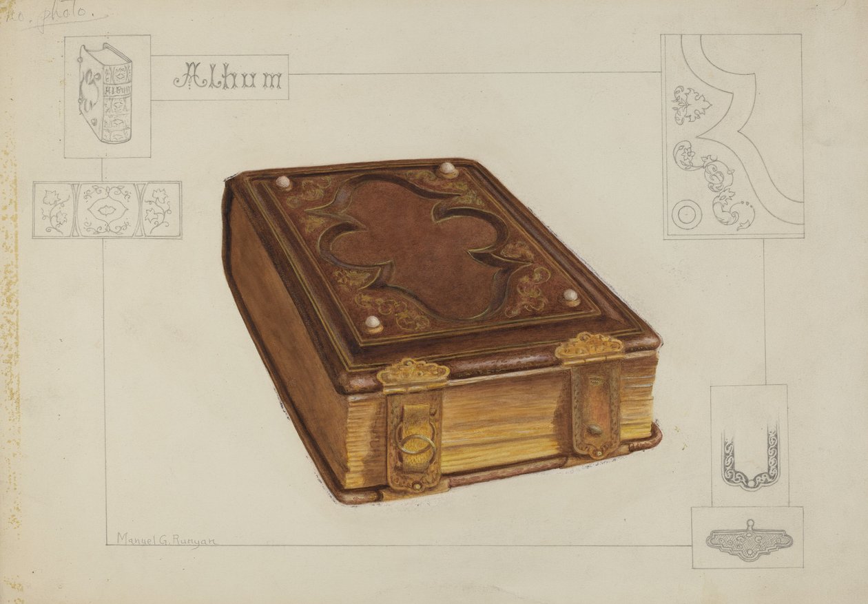 Fotoalbum, ca. 1936. av Manuel G. Runyan