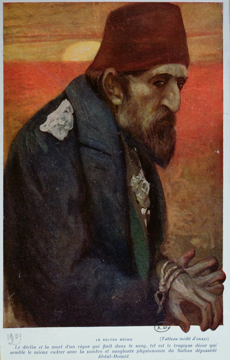 Sultan Abdul Hamid I (1842-1918) 1909 av Manuel Orazi