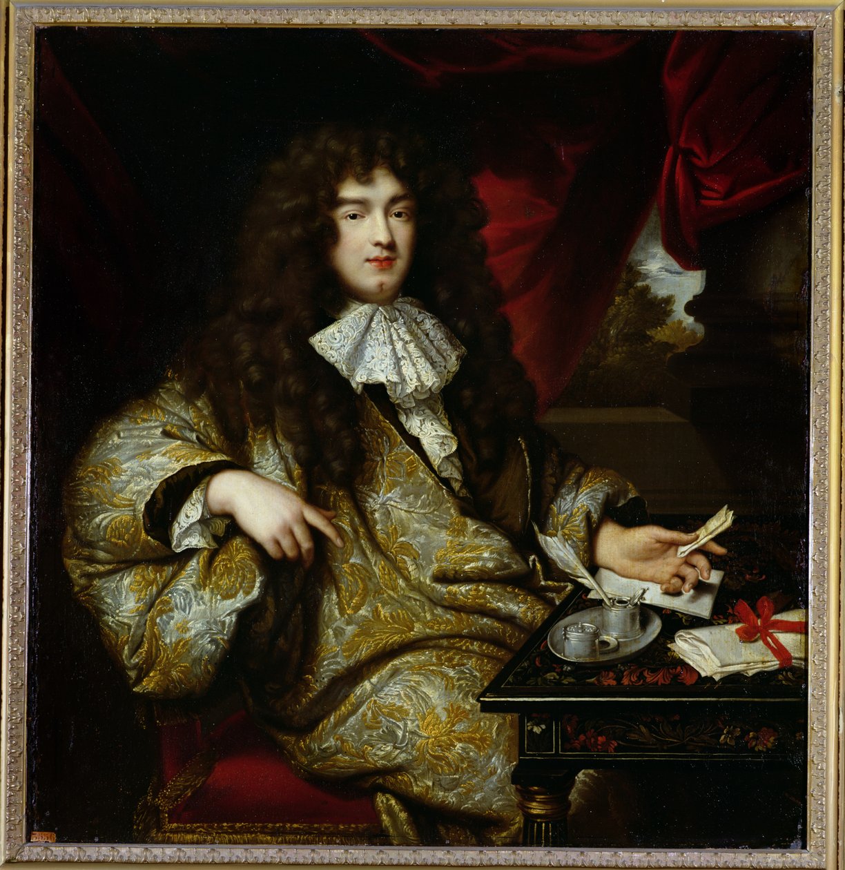 Jean-Baptiste Colbert (1651-90) Marquis de Seignelay, 1676 av Jean Marc Nattier
