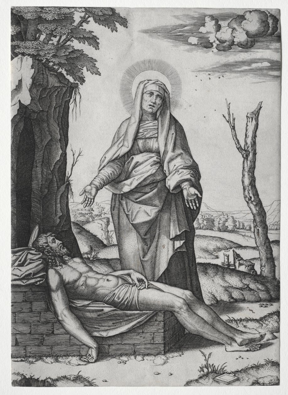 Pietan. av Marcantonio Raimondi