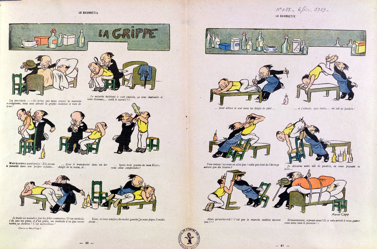 Spanska sjukan, från 
