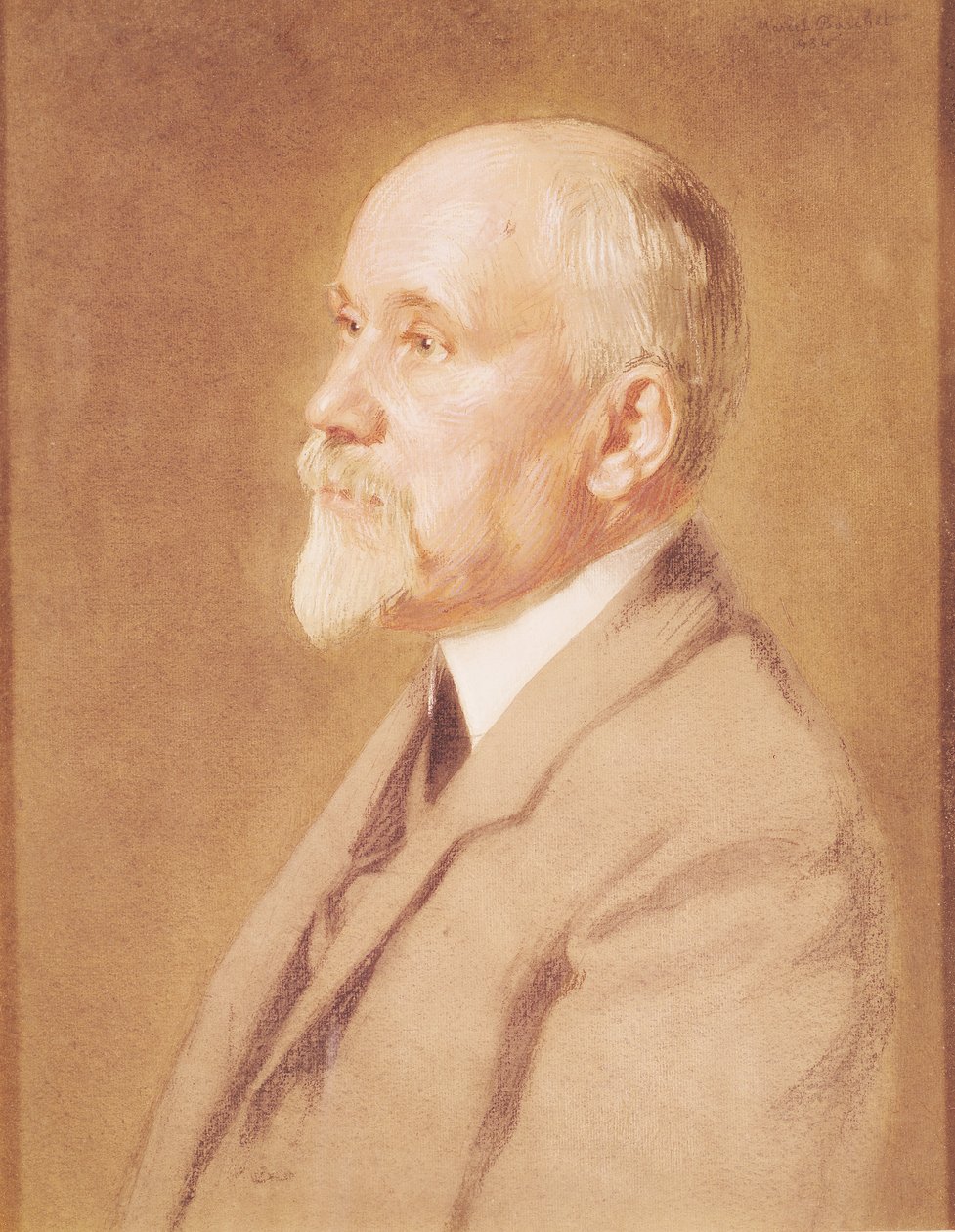 Porträtt av Raymond Poincare (1860-1934) av Marcel Andre Baschet