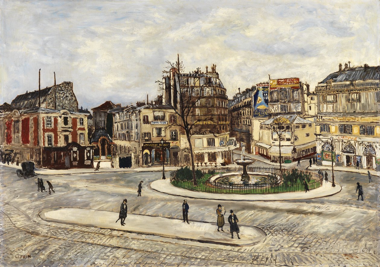 Place Pigalle, ca 1924 av Marcel Leprin