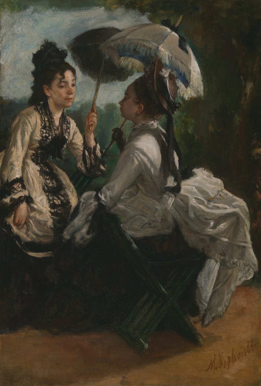 Samtalet, 187579. av Marcellin Desboutin