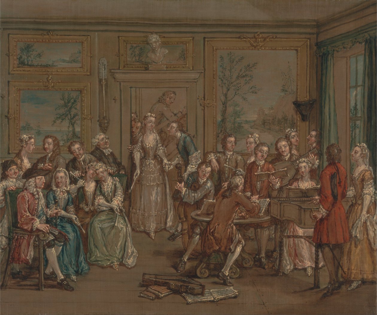 Musical Conversation av Marcellus Laroon the Younger