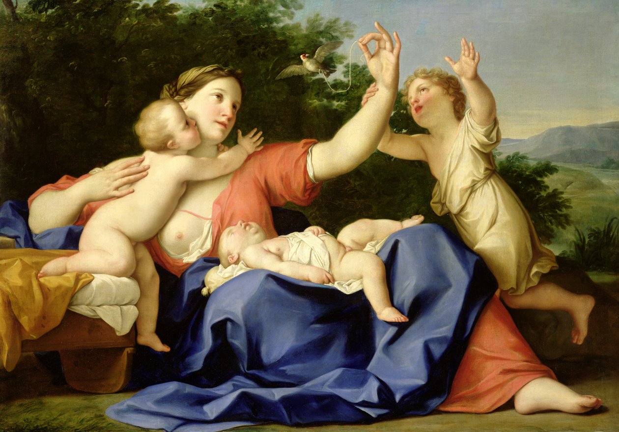 Charity, 1641  av Marcantonio Franceschini