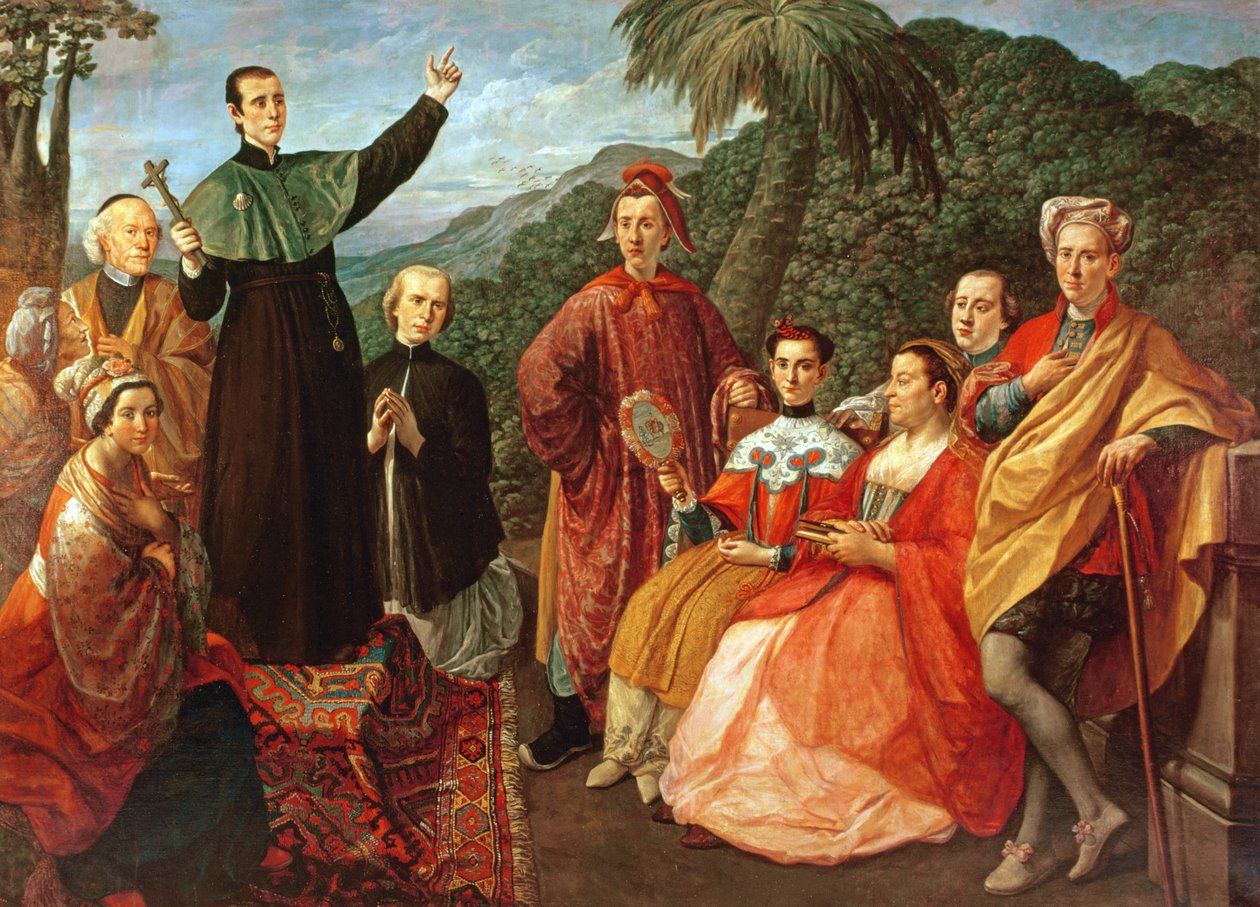 En jesuit och hans familj av Marco Benefial