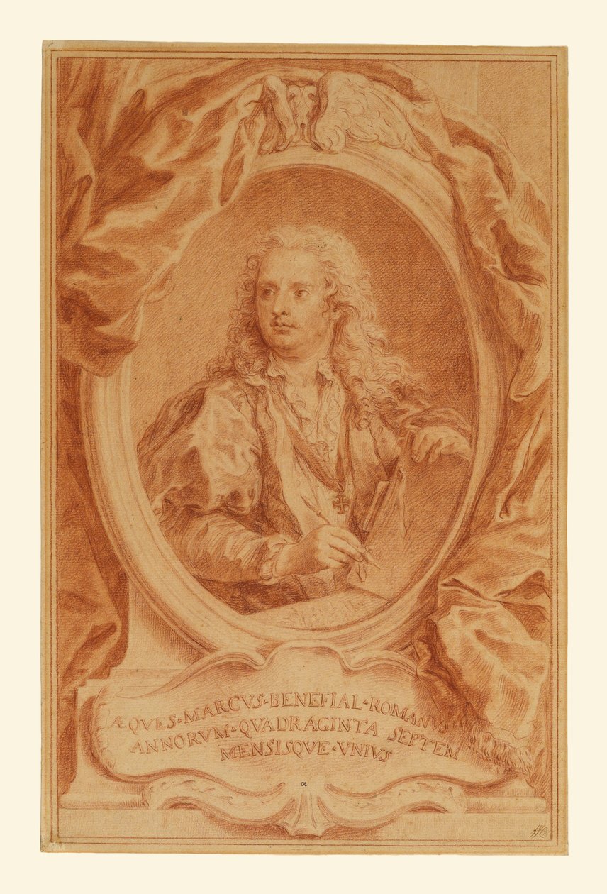 Självporträtt av Marco Benefial