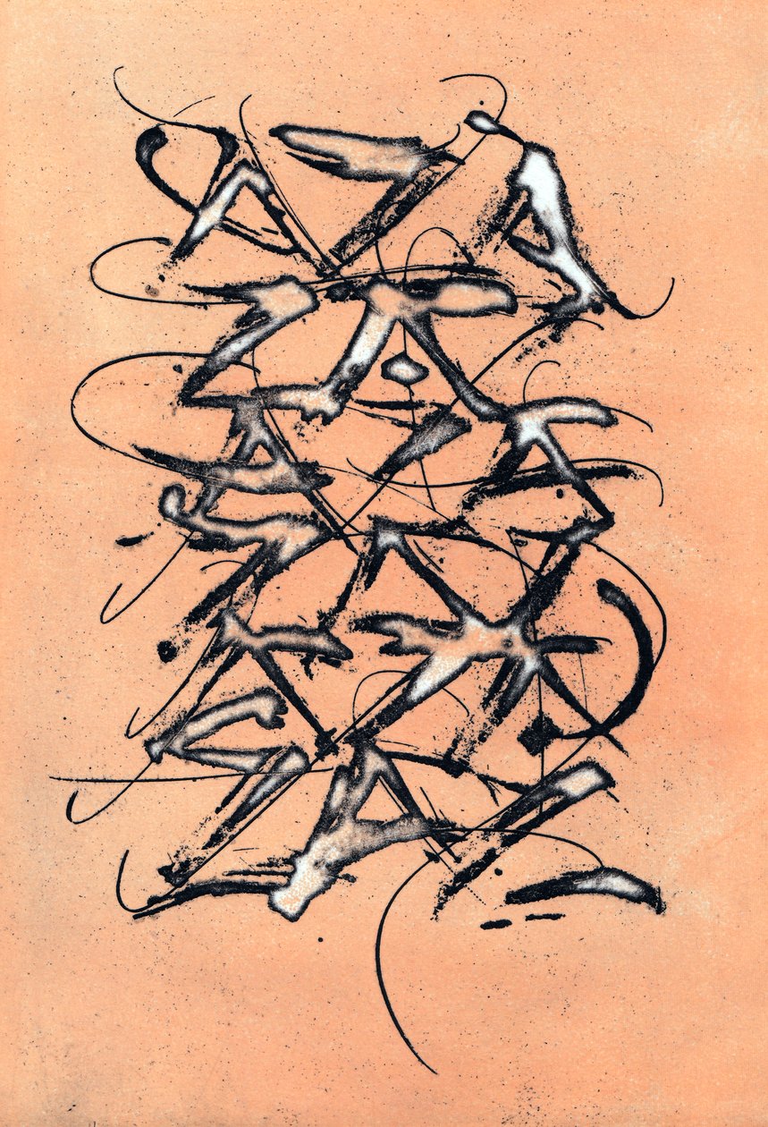AZA, 2002 (sockerakvatint) av Marco Campedelli