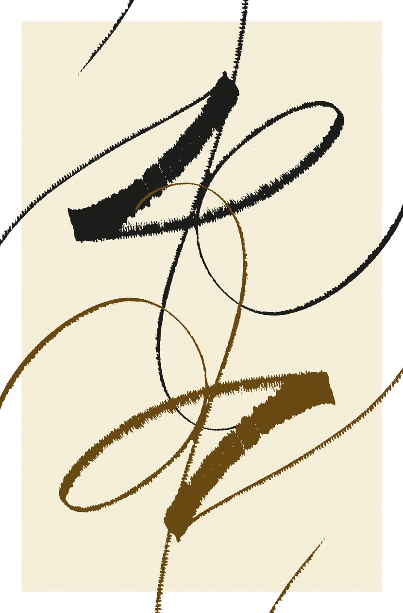 Dance, 2014 (tusch på papper) av Marco Campedelli