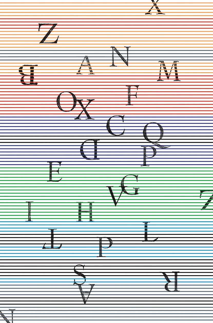 Letters in Caos, 2014 (blandteknik) av Marco Campedelli