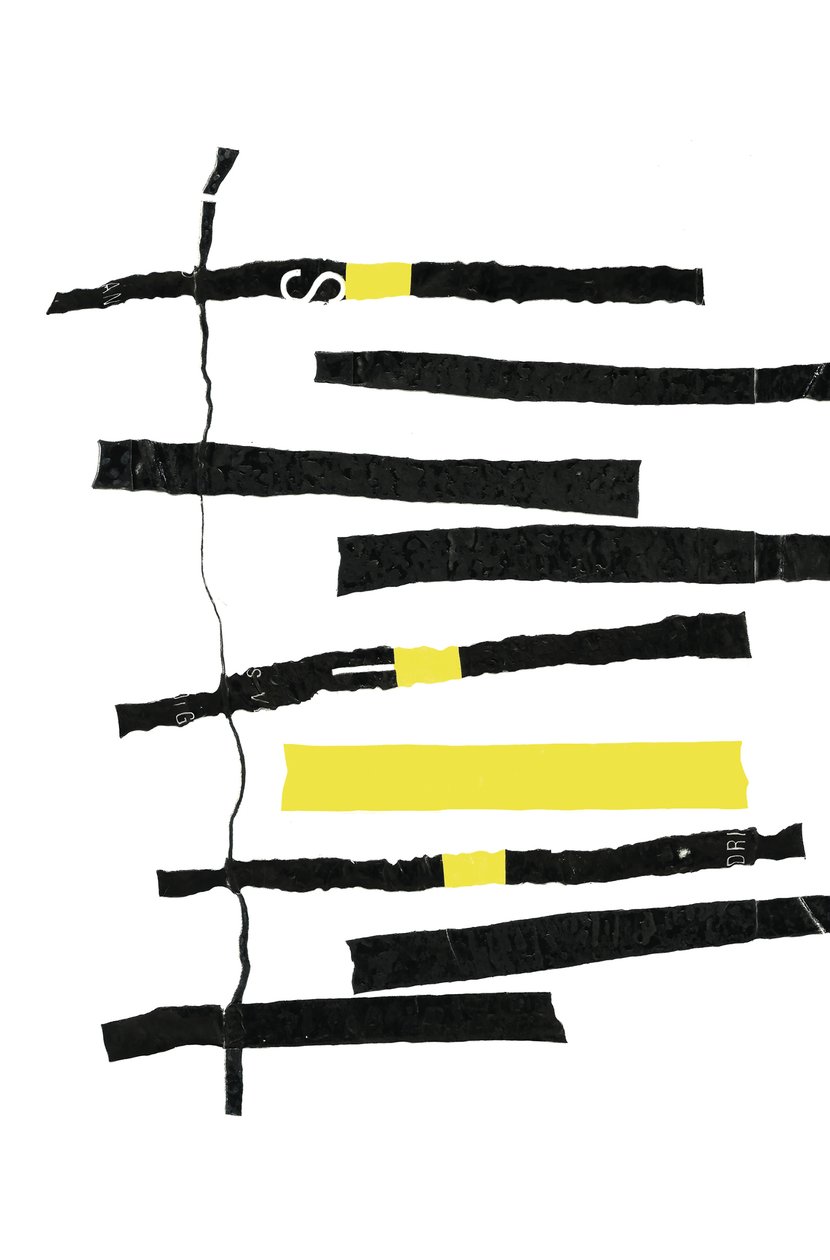 Linjer, 2003 (collage) av Marco Campedelli