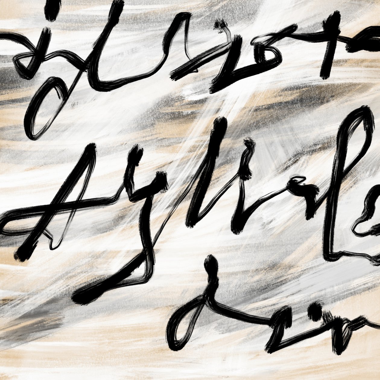 Text, 2024 (digital målning) av Marco Campedelli
