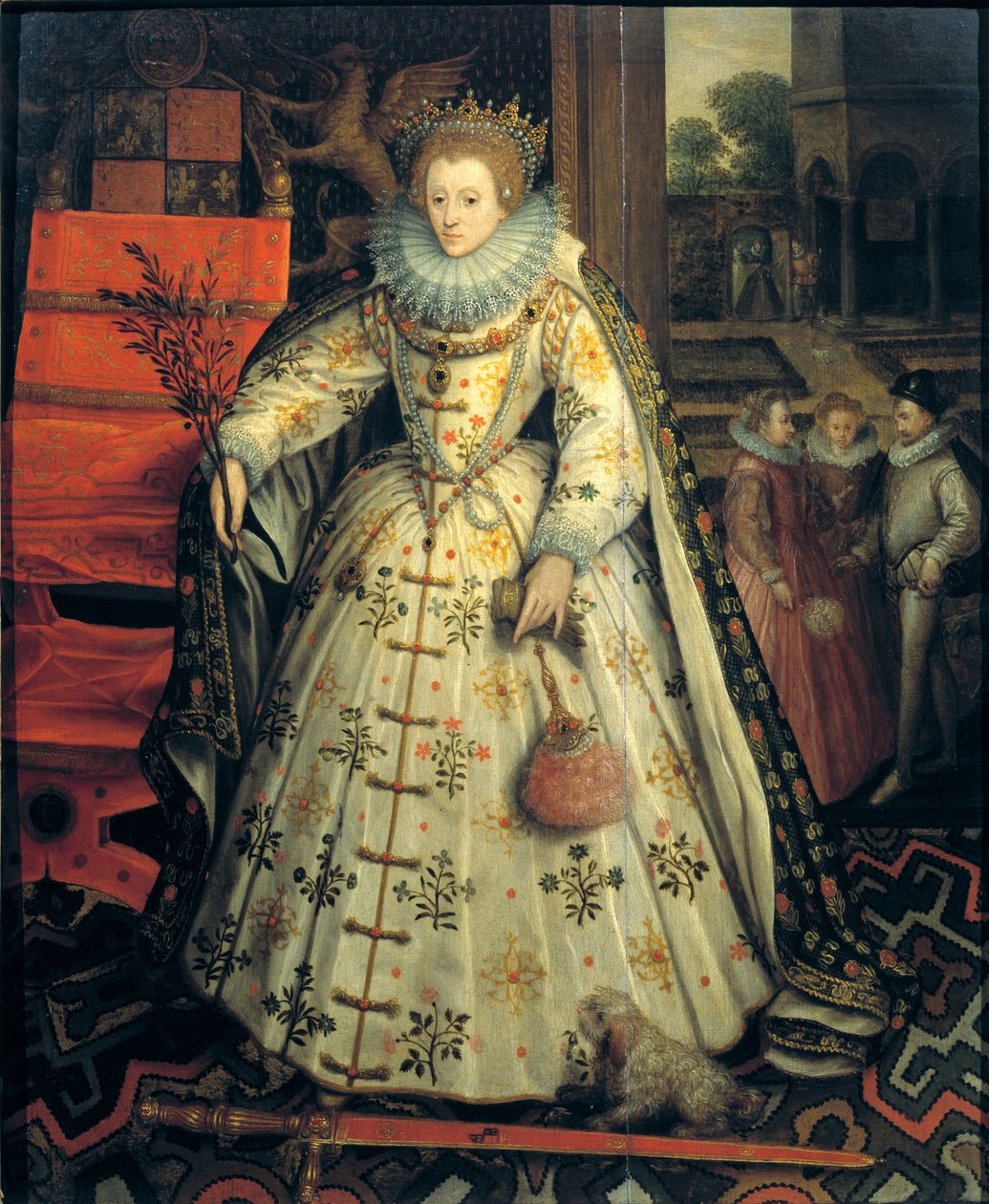 Drottning Elizabeth I, ca 1580 av Marcus Gheeraerts