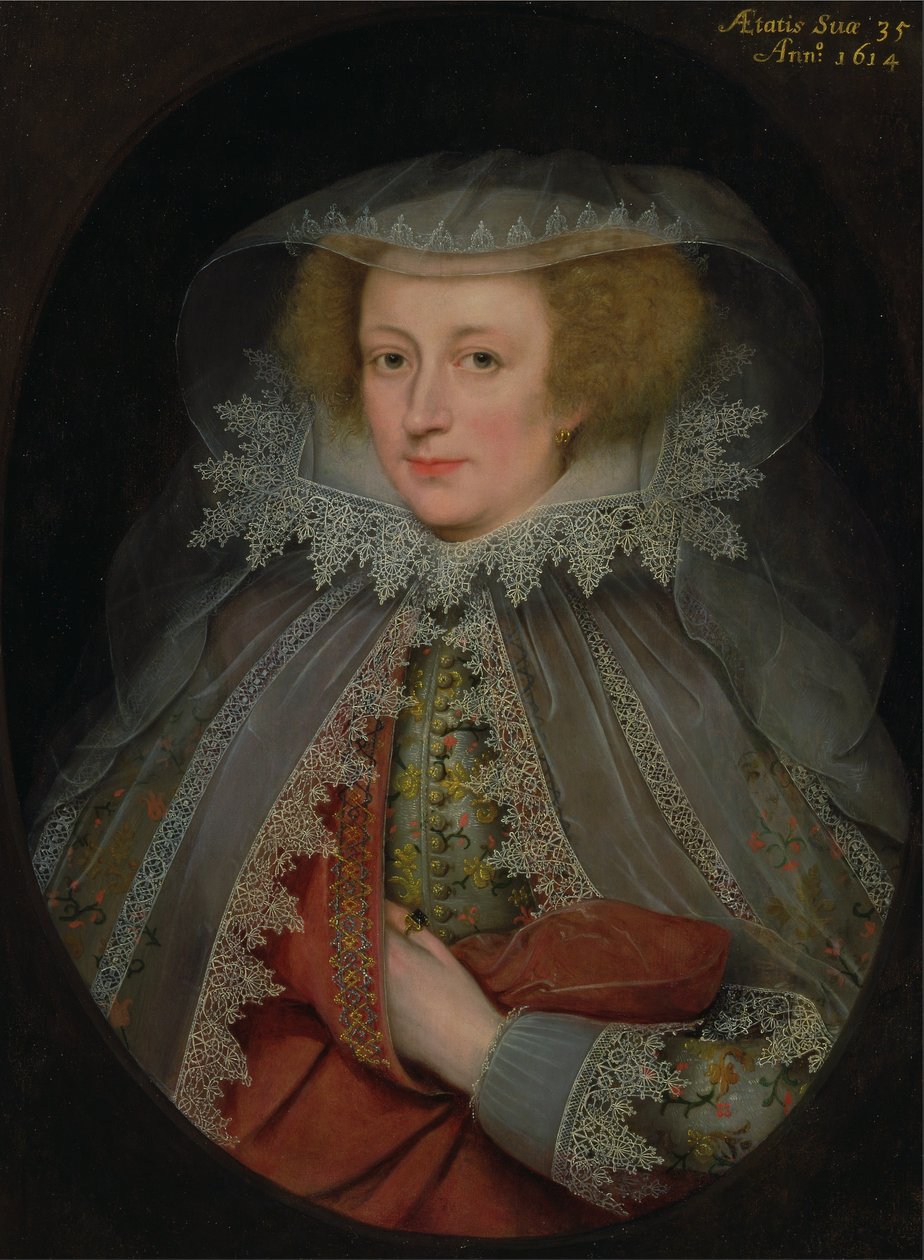 Catherine Killigrew, Lady Jermyn av Marcus Garret Gheeraerts the Younger