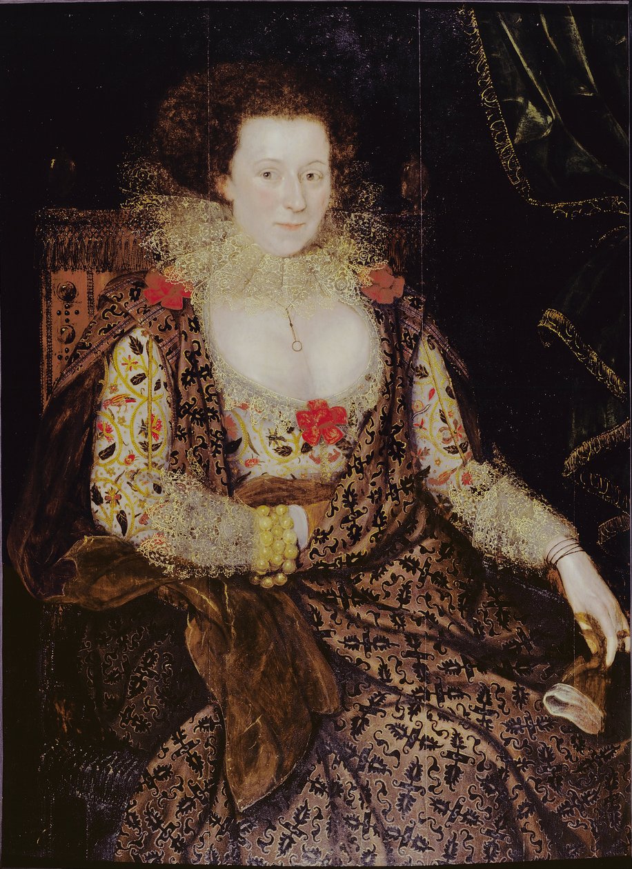 Porträtt av en dam av Marcus Garret Gheeraerts the Younger