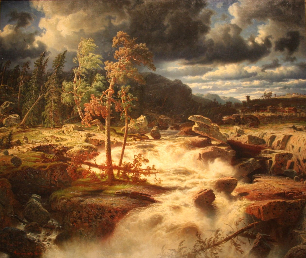 Waterfall in Småland av Marcus Larson