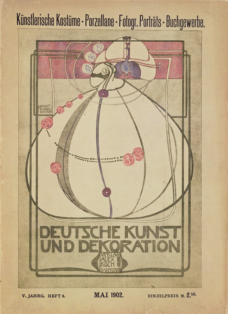 Tysk konst och dekoration, maj 1902 av Margaret MacDonald Mackintosh