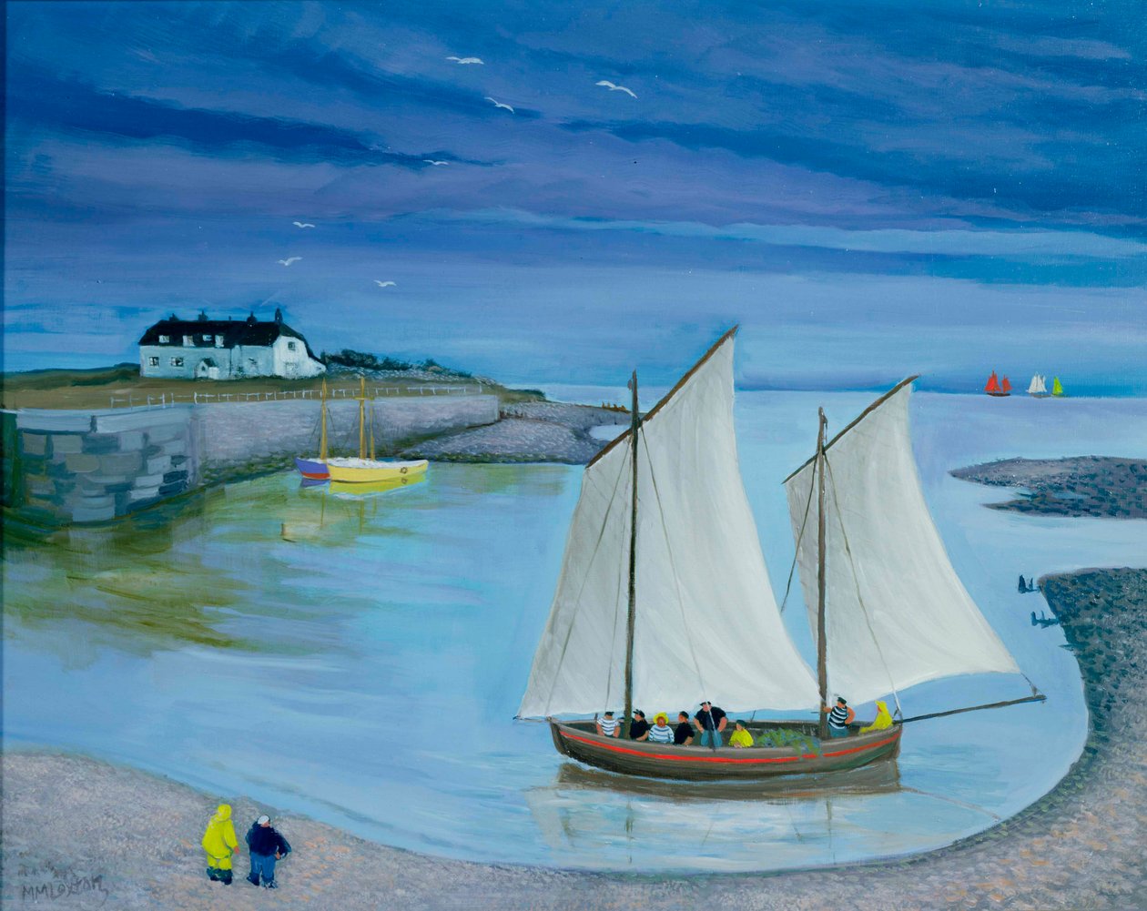 Becalmed av Margaret Loxton
