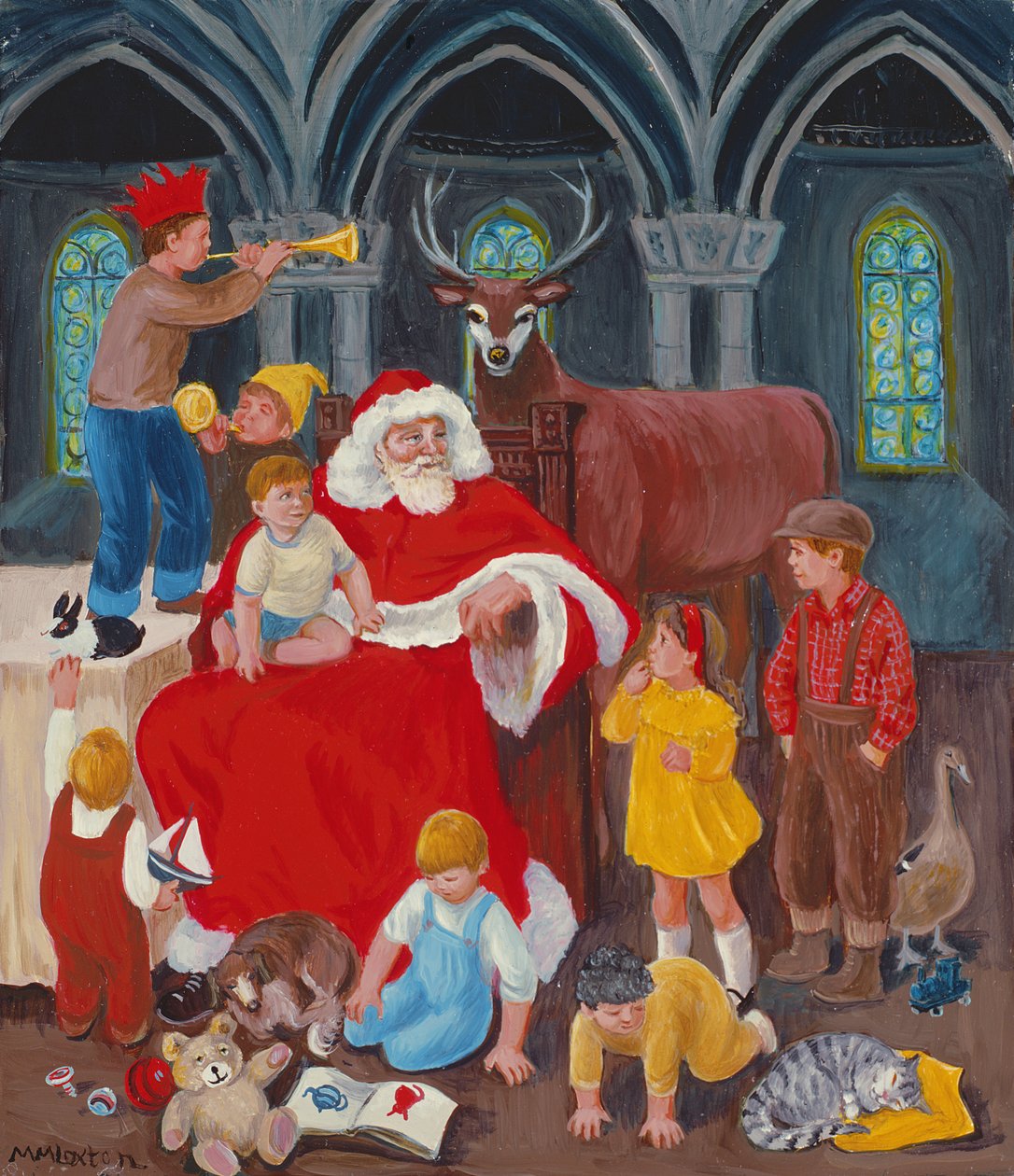 Jultomten på julafton av Margaret Loxton