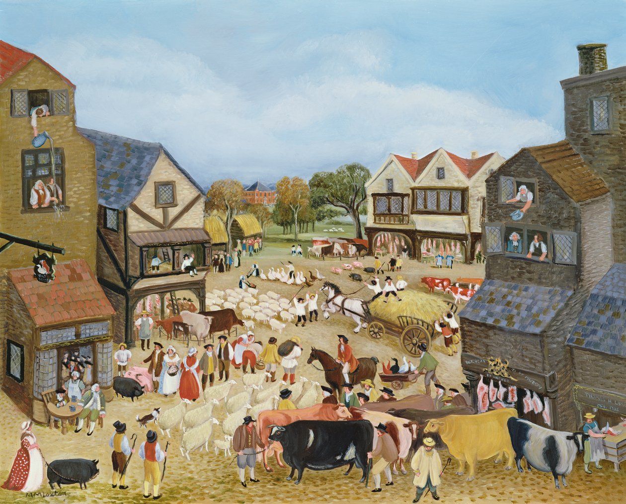 Marknadsdag av Margaret Loxton