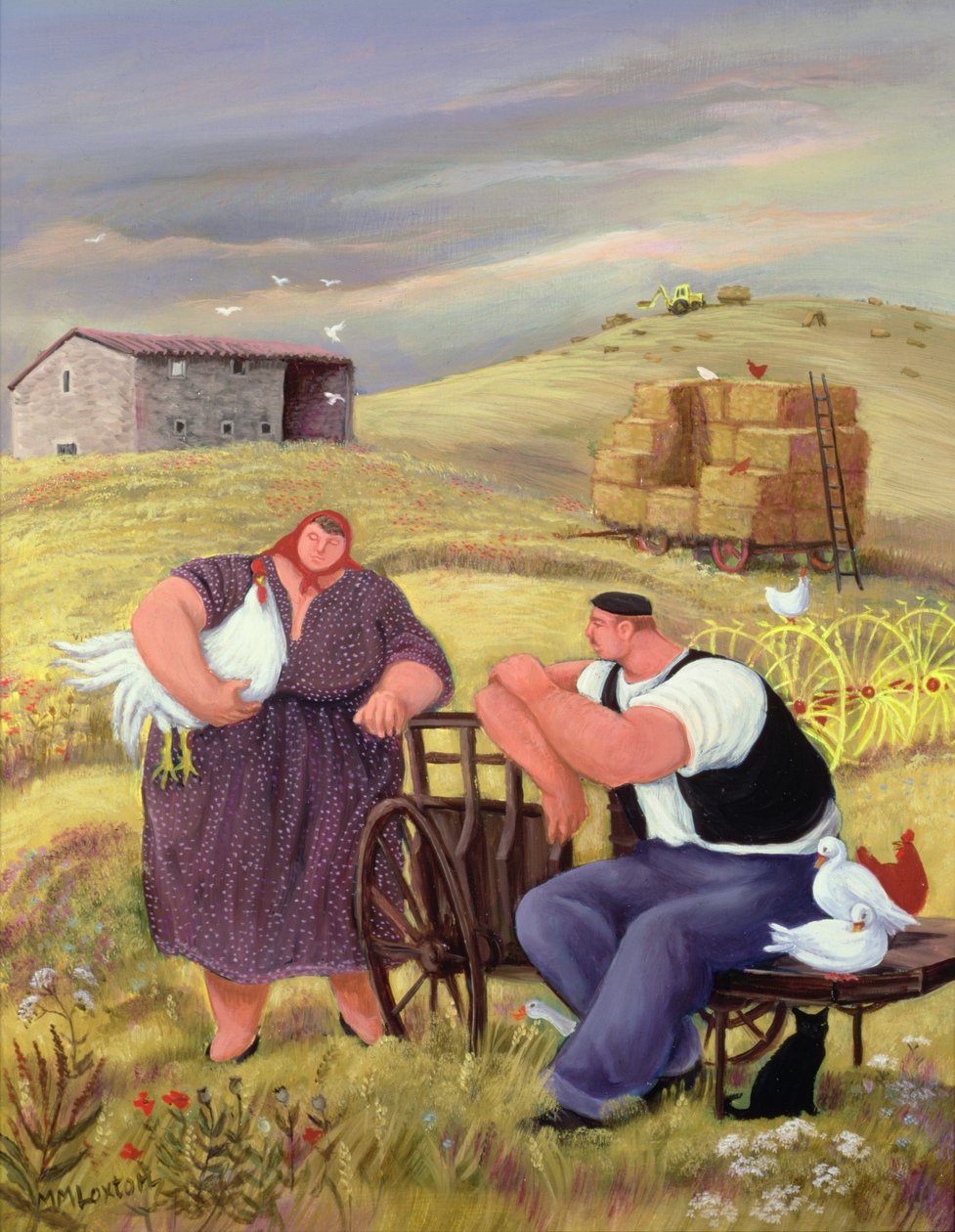 Den enorma cockereln av Margaret Loxton
