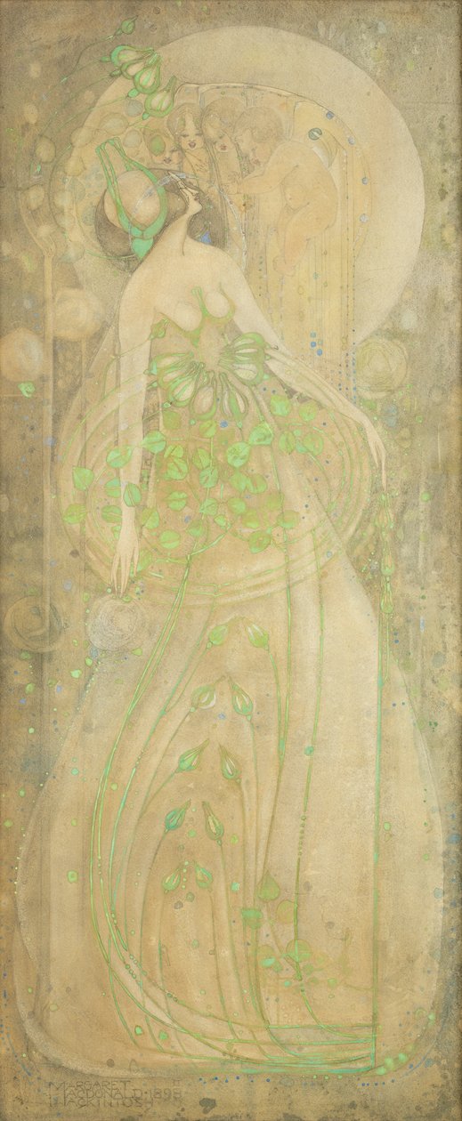 Junirosen av Margaret MacDonald Mackintosh