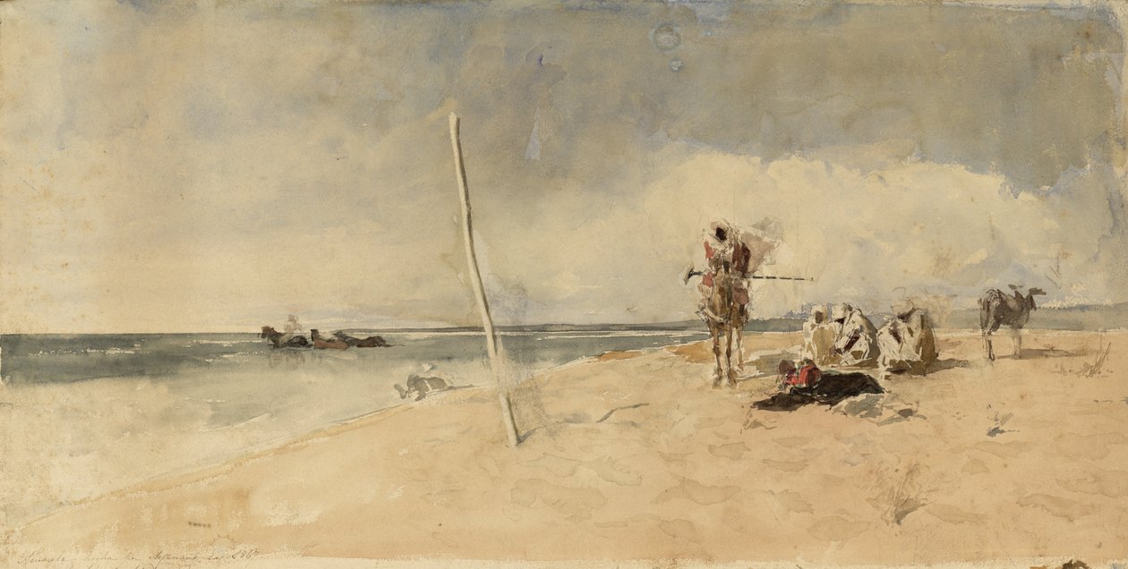 African Beach av Marià Fortuny