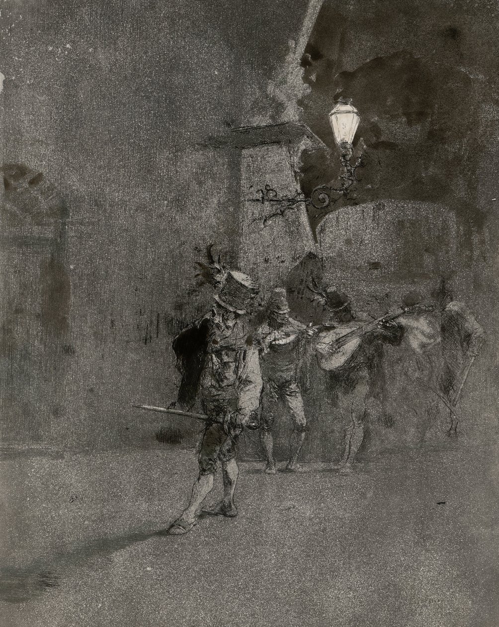 Night Watch av Marià Fortuny