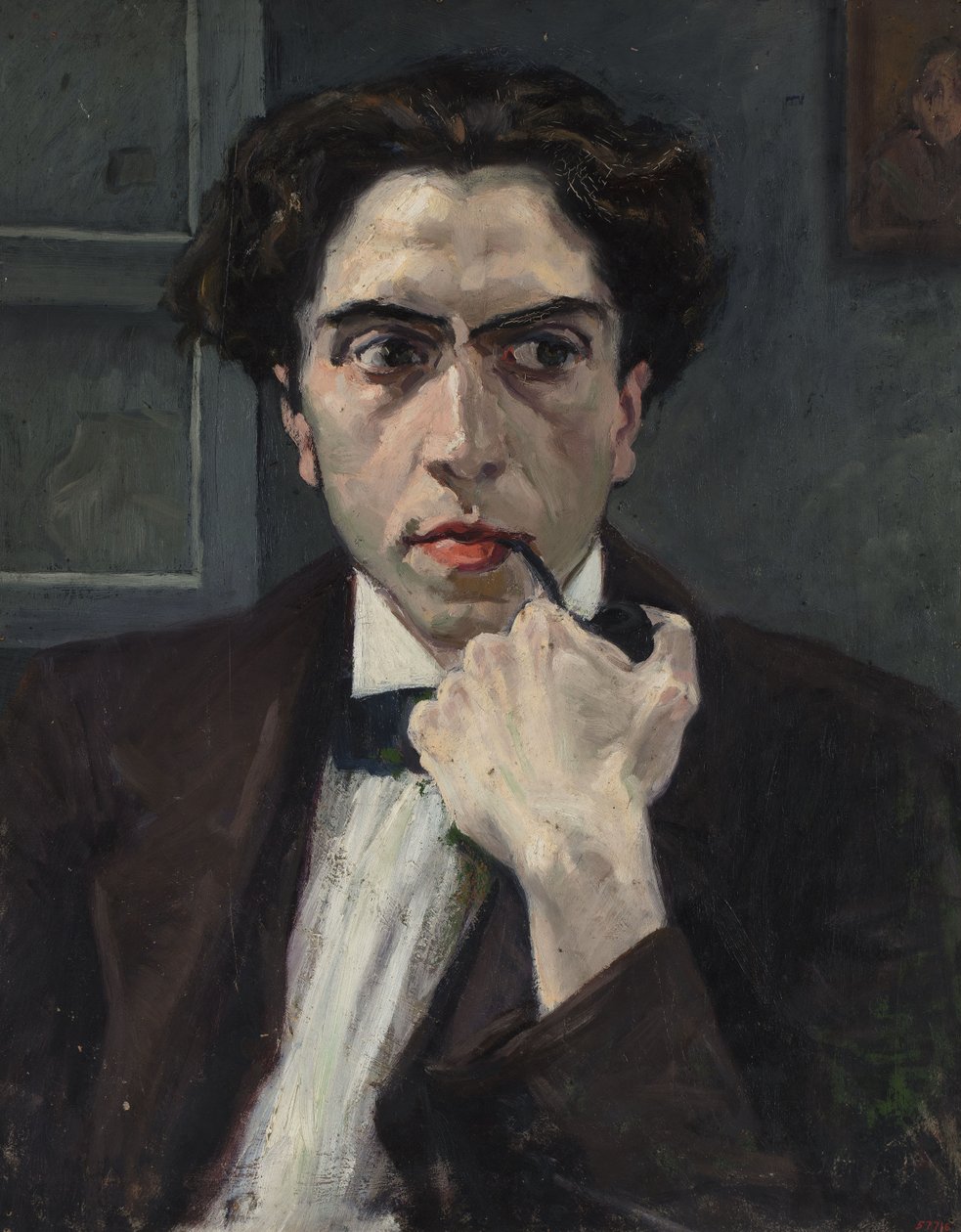 Porträtt av Emili Fontbona 1879-1938, c.1901-1902. av Mariá Pidelaserra