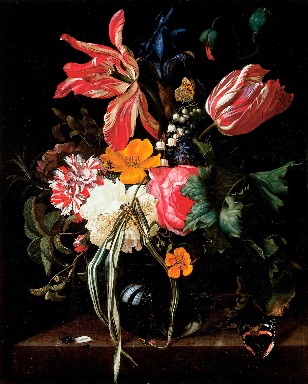 Flower Still Life av Maria van Oosterwijck