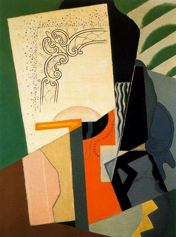 Composicion cubista  Composition-cubiste  av Maria Blanchard
